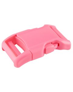 3/4 Inch Pink Contoured Side Release Plastic Buckles YKK®