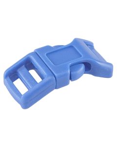 1/2 Inch Blue Economy Contoured Side Release Plastic Buckles