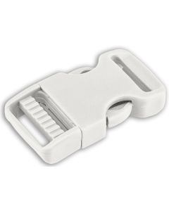 3/4 Inch White Titan Side Release Plastic Buckles