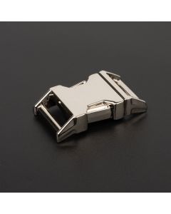 1/2 Inch Contoured Nickel Plated Side Release Buckles