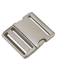 2 Inch Satin Aluminum Side Release Buckles