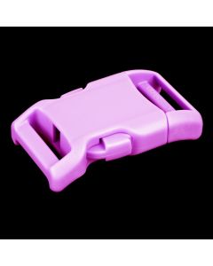 1 Inch Lavender YKK Contoured Side Release Plastic Buckle