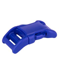 5/8 Inch Royal Blue YKK Contoured Side Release Plastic Buckle