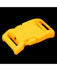 1 Inch Yellow YKK® Contoured Side Release Plastic Buckle