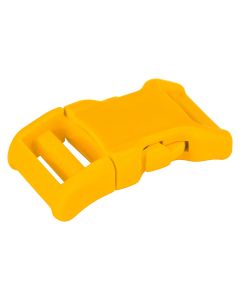 3/4 Inch Yellow YKK Contoured Side Release Plastic Buckle