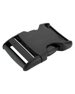 1 1/2 Inch YKK Flat Heavy Duty Single Adjustable Side Release Plastic Buckles 