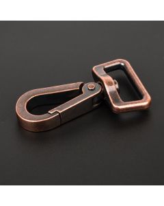 1 Inch Antique Copper Designer Purse Lobster Clasp Swivel Snap Hook