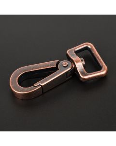 3/4 Inch Antique Copper Designer Purse Lobster Clasp Swivel Snap Hook
