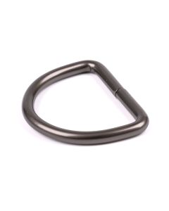 1 1/2 Inch Gunmetal Heavy Welded D-Ring