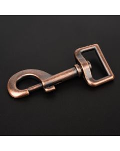 1 Inch Antique Copper Swivel Snap Hooks