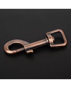 5/8 Inch Antique Copper Swivel Snap Hooks