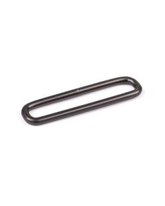 1 1/2 Inch Gunmetal Narrow Mouth Metal Keeper