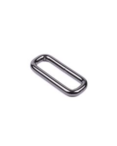 1 1/2 Inch Gunmetal Heavy Welded Rectangle Ring