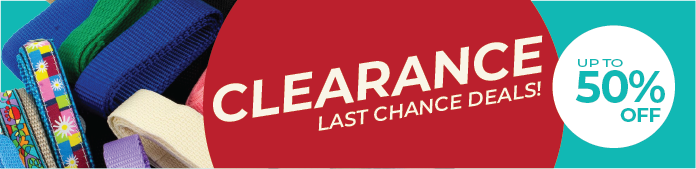 Clearance Deals - Giving you the best crafting savings! - up to 50% off!